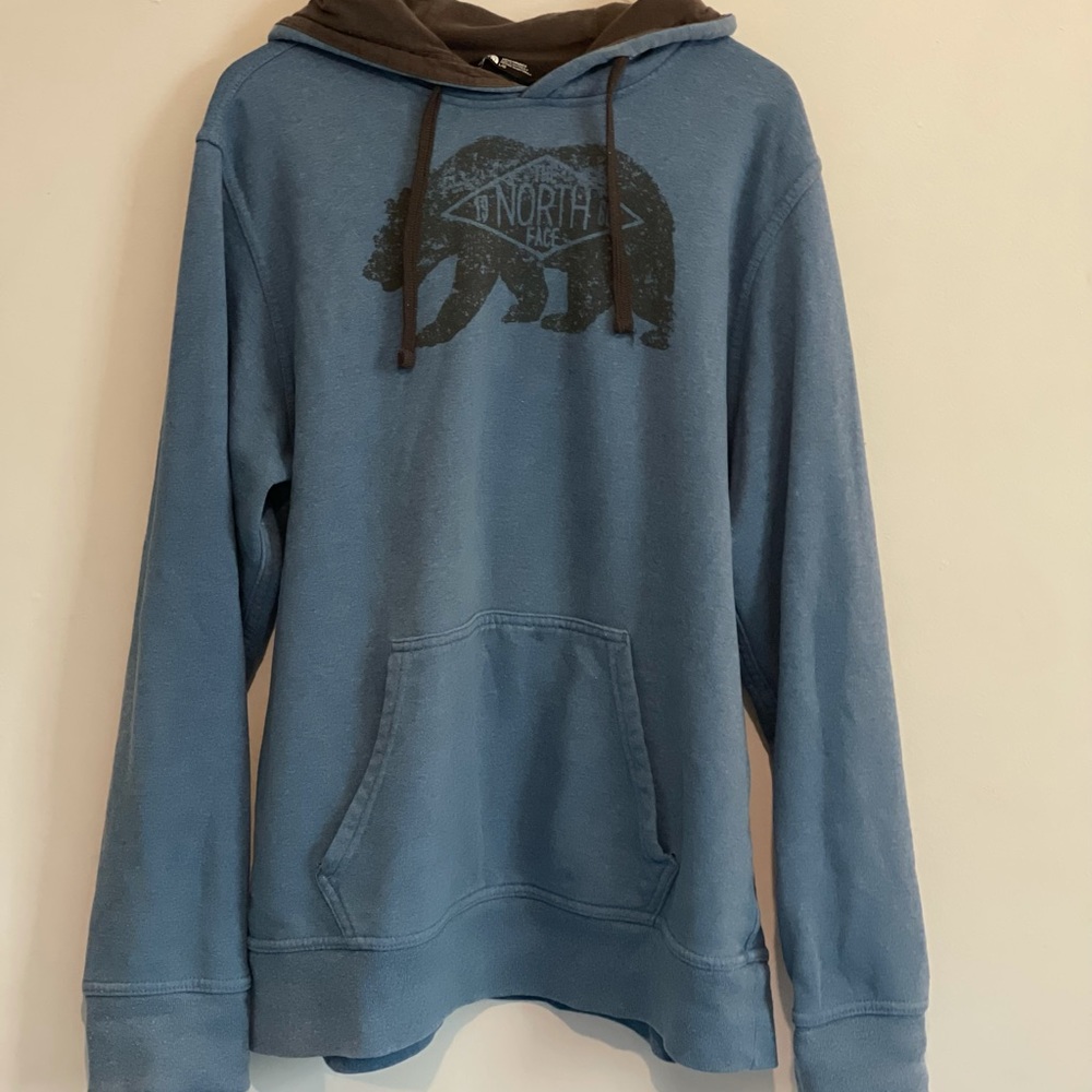 large North face sweatshirt